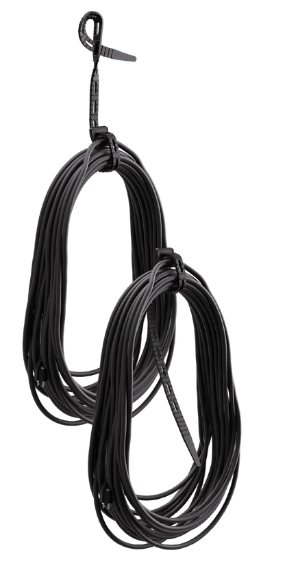 Cinturon Sujetador y Organizador de cables Negro CT-20-BK Cord-Tie