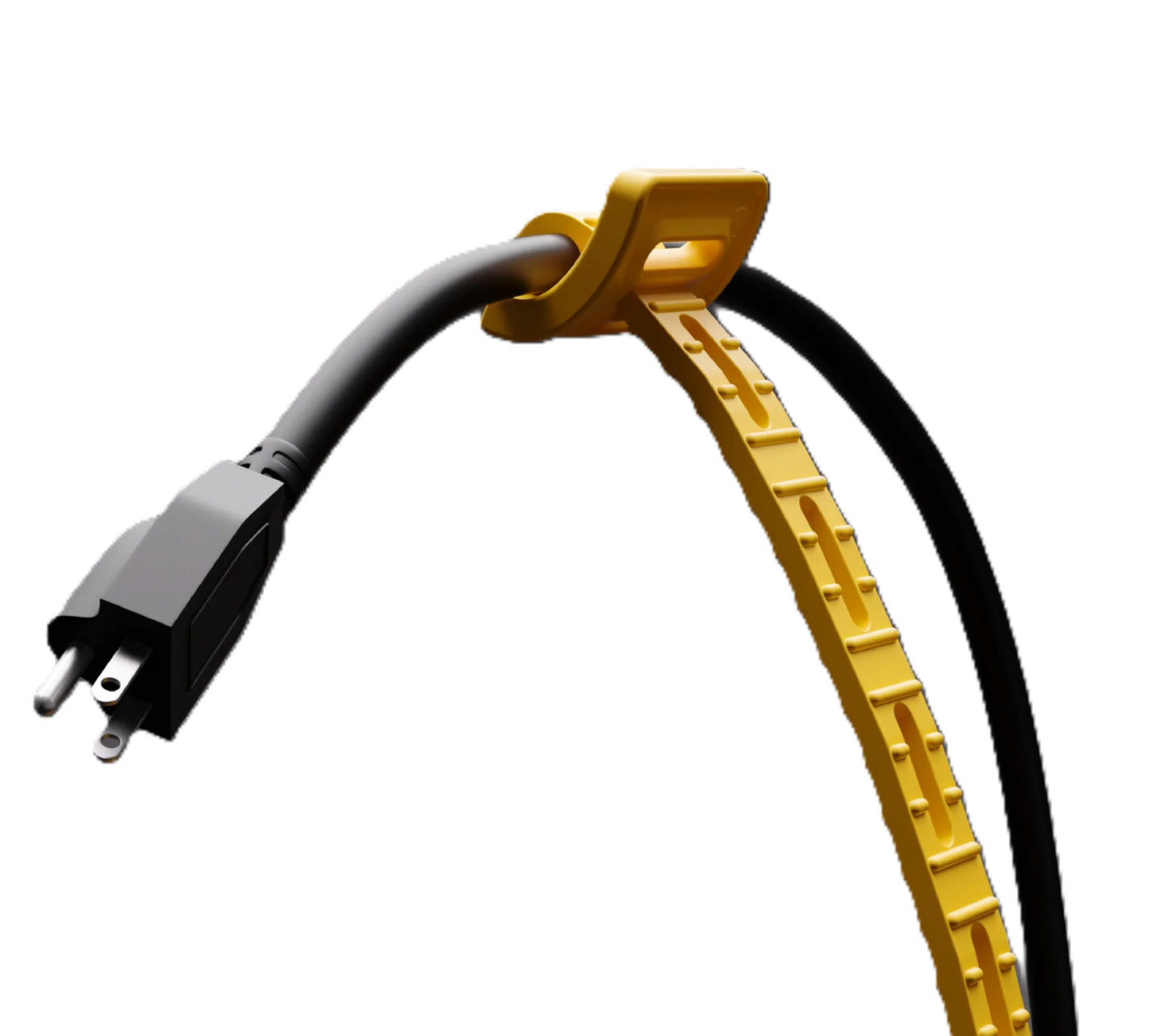 Cinturon Sujetador y Organizador de cables Amarillo CT-20-YW Cord-Tie