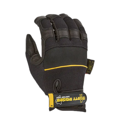 Guantes Uso Rudo Cuero Leather Grip Full Hand S DTY-LGRIPV2-S Dirty Rigger