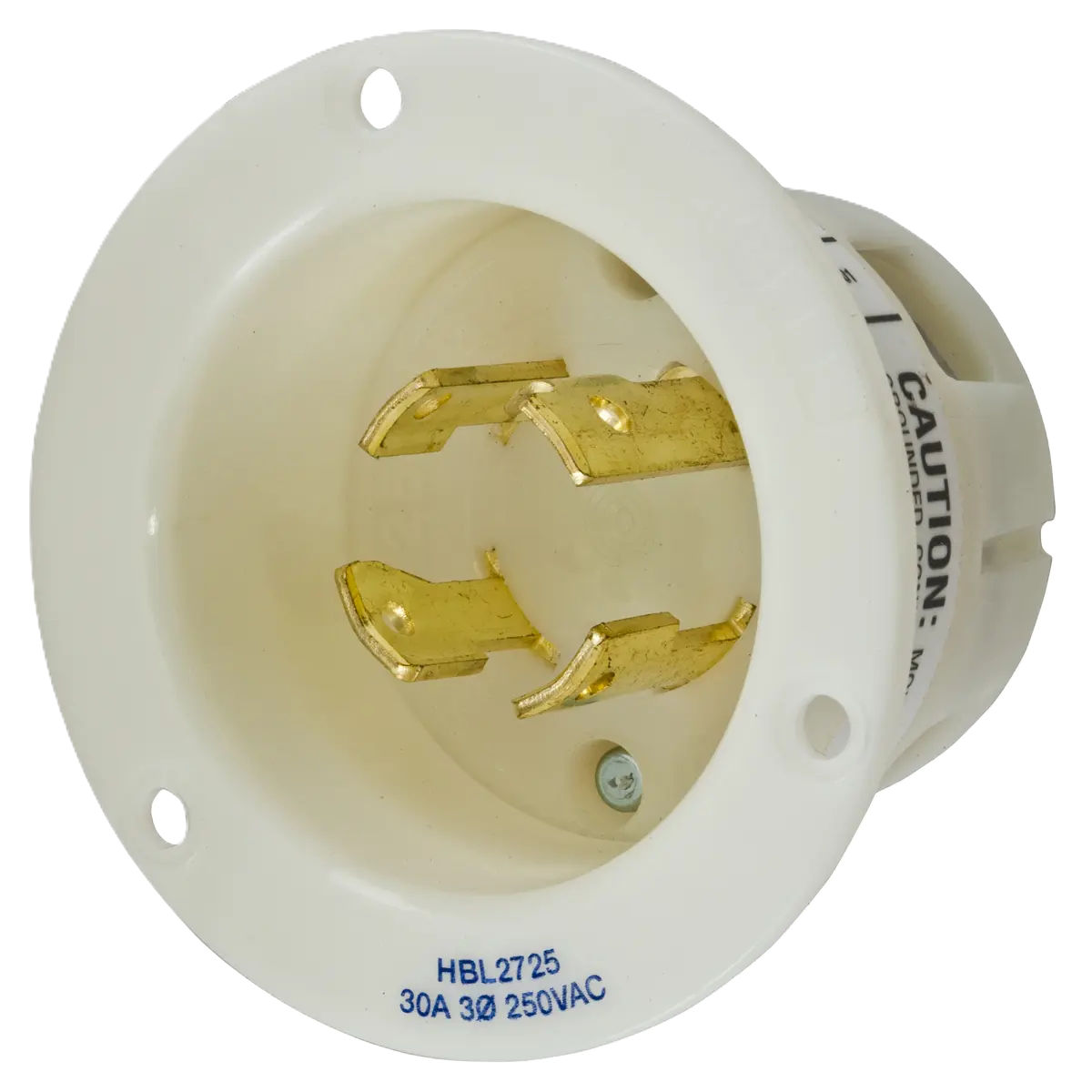 Conector Receptaculo Twist Lock Macho 30a 250v L15-30P HBL2725 Hubbell