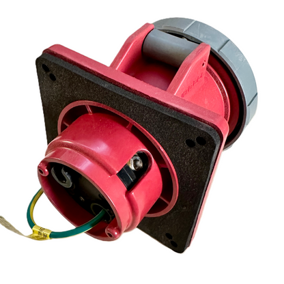 Conector Receptaculo Pin and Sleeve Chasis Hembra 60a 480v HBL360R7W Hubbell