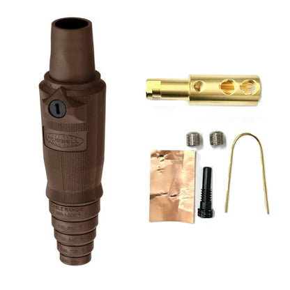 Conector Camlock Linea Hembra Cable 300-400 Amperes Amp HBL400FBN Cafe Hubbell