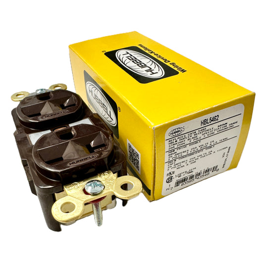 Conector Receptaculo Duplex 20a 250v 6-20R HBL5462 Hubbell
