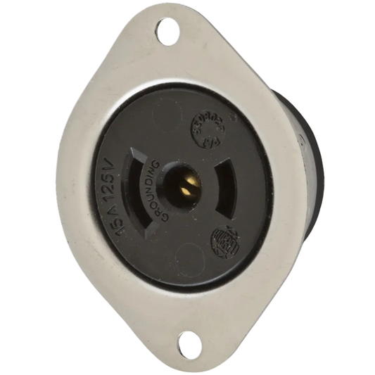 Conector Receptaculo Twist Lock Hembra 15a 125v ML-2R HBL7596 Hubbell