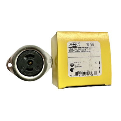 Conector Receptaculo Twist Lock Hembra 15a 125v ML-2R HBL7596 Hubbell