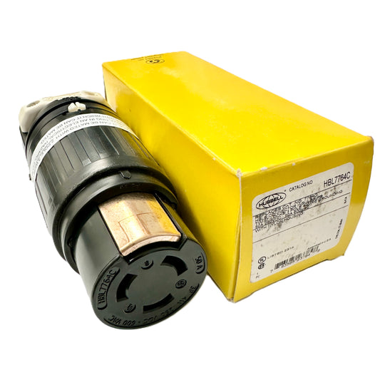 Conector Clavija Twist Lock Hembra 50a 250-600v HBL7764C Hubbell