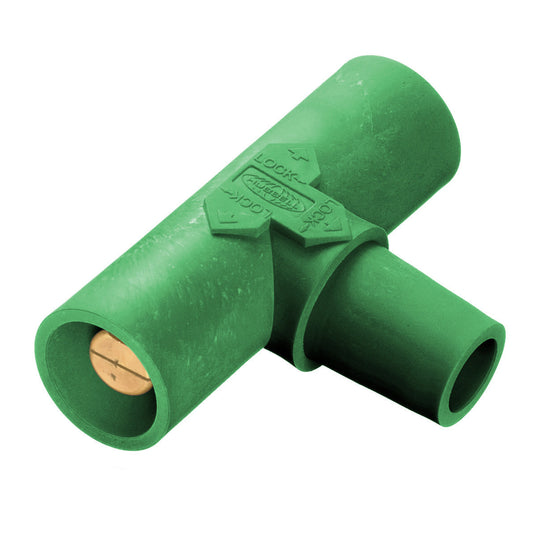 Conector Camlock T Paralleling Linea 400A Verde HBLPTGN Hubbell