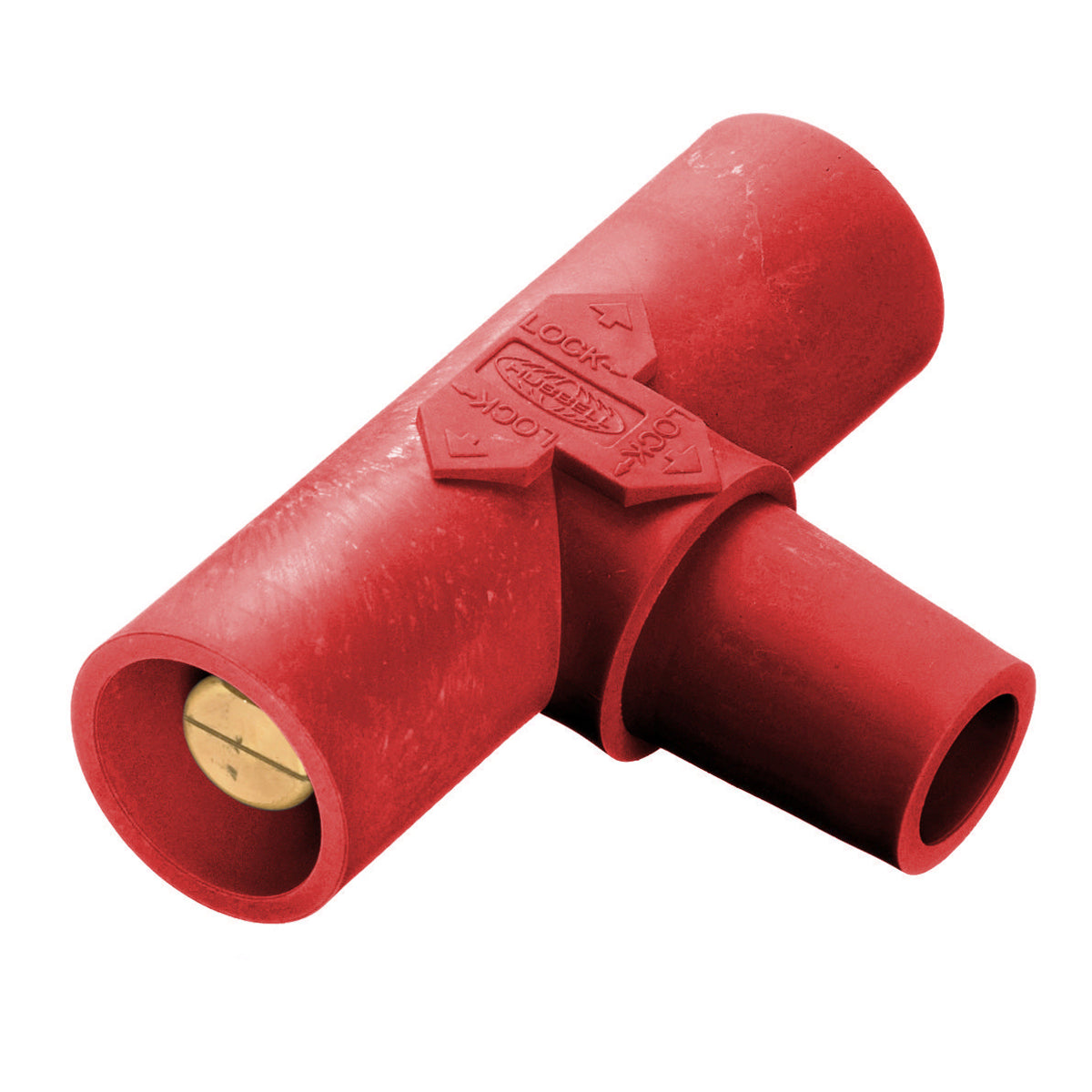 Conector Camlock T Paralleling Linea 400A Rojo HBLPTR Hubbell