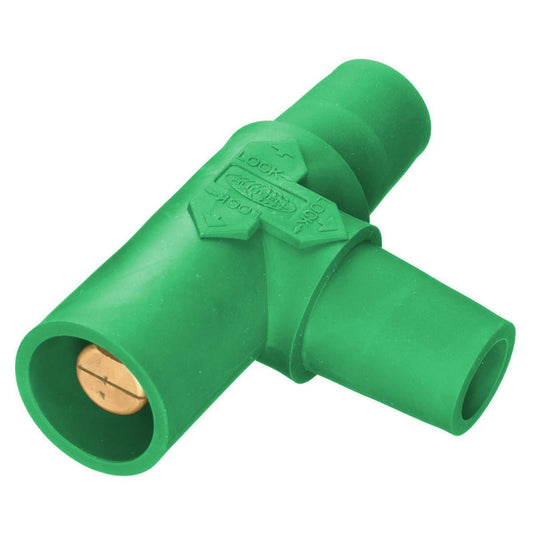 Conector Camlock T Tapping Linea 400A 1M 2H Verde HBLTGN Hubbell