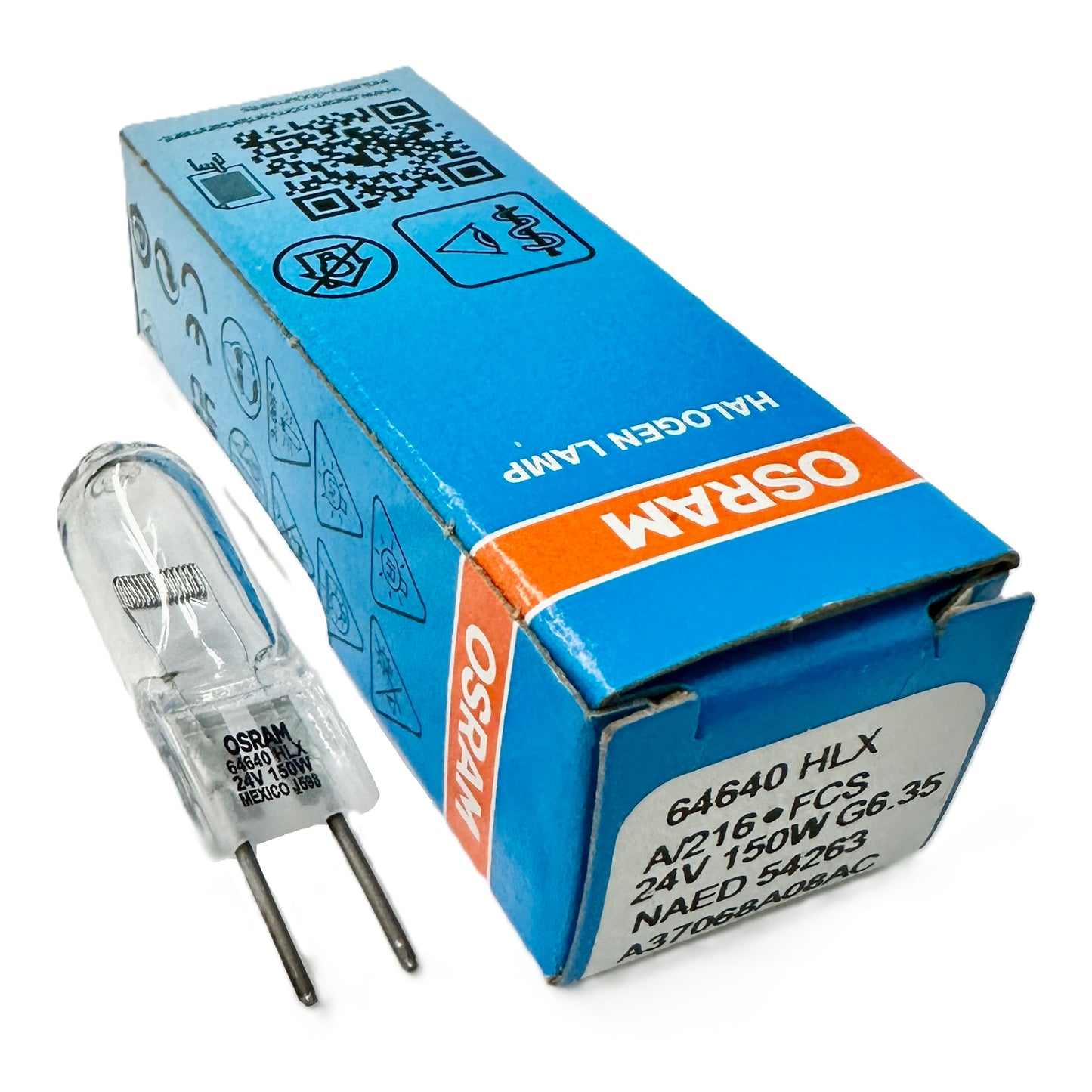 Foco Fcs Lampara Halogena Hlx 64640 150w 24v Gy6.35 85839 Osram