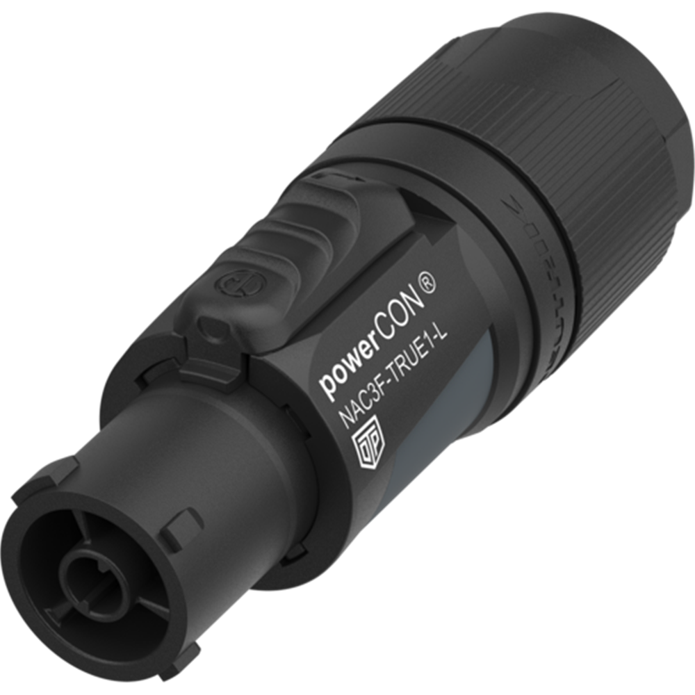 Conector Powercon IP65 Hembra Power In NAC3F-TRUE1-L Neutrik