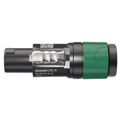 Conector Speakon Hembra Linea Cable 4 Polos NL4FX - NL4FXX-W-S Neutrik