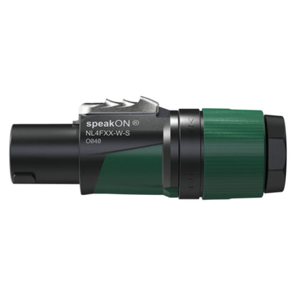 Conector Speakon Hembra Linea Cable 4 Polos NL4FX - NL4FXX-W-S Neutrik