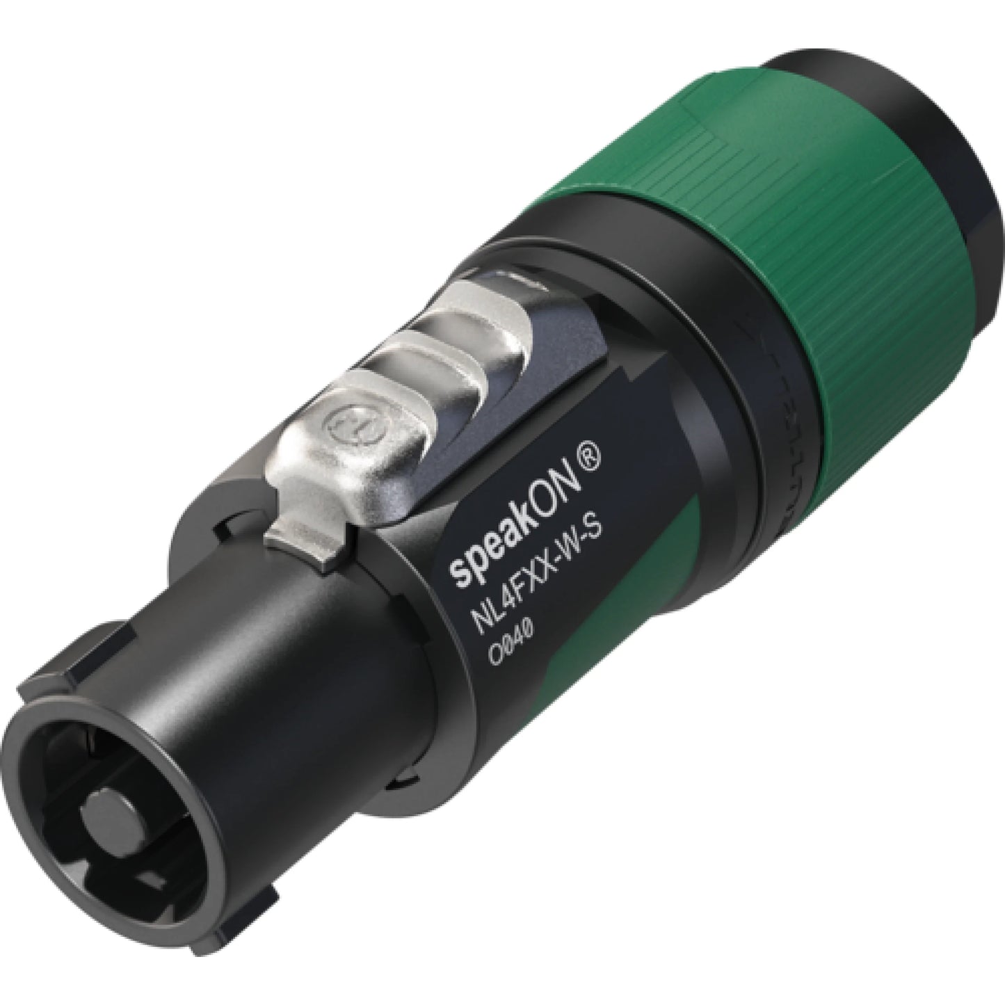 Conector Speakon Hembra Linea Cable 4 Polos NL4FX - NL4FXX-W-S Neutrik
