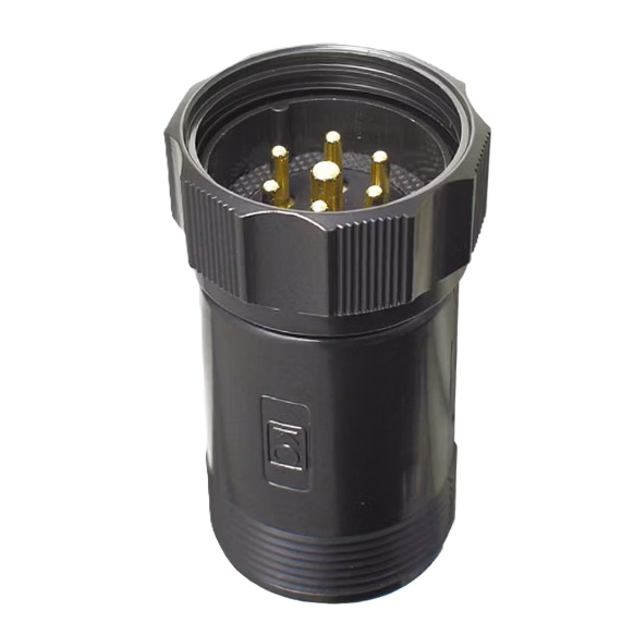 Conector Socapex Macho Linea 7 Pines Soldado para Motor PLS-4207LM Kupo