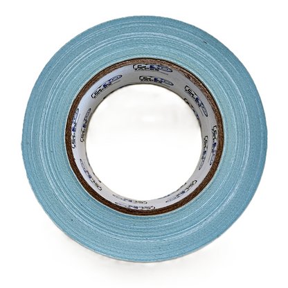 Cinta Doble Cara De Tela 2 Pulgadas (48 Milimetros Mm) x 23 Metros Mt Double Sided Blanco, Liner Azul PRO500B Protapes