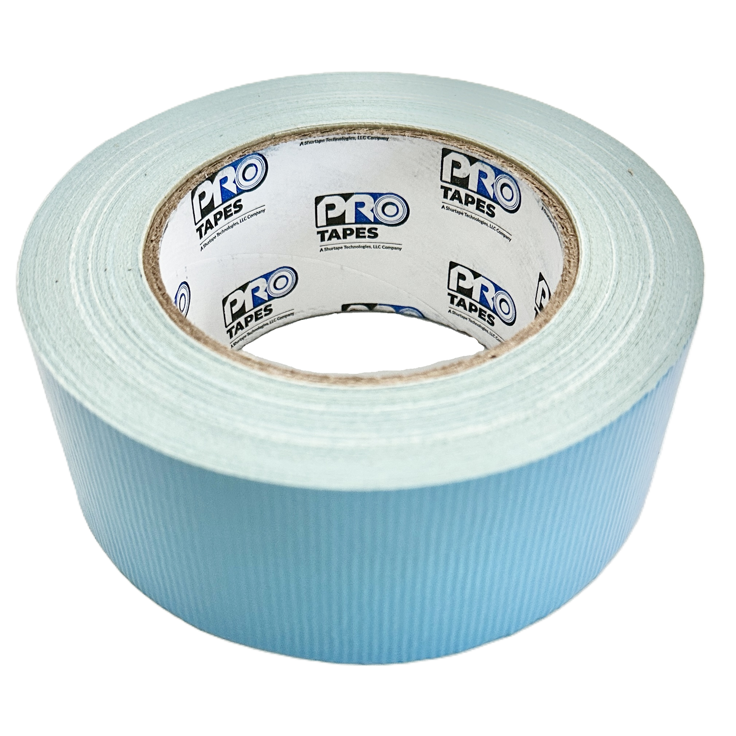 Cinta Doble Cara De Tela 2 Pulgadas (48 Milimetros Mm) x 23 Metros Mt Double Sided Blanco, Liner Azul PRO500B Protapes