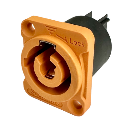 Conector Powercon IP65 Macho Power In NAC3MPX-TOP SAC3MPA-N-W Seetronic