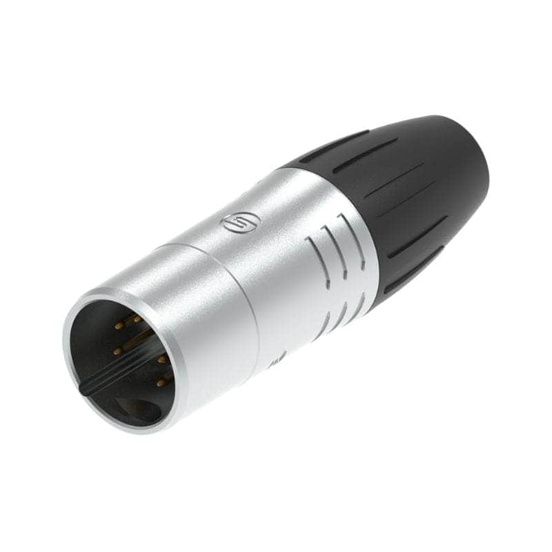 Conector Xlr 5 Pin Macho Linea IP65 Intemperie NC5MX1-TOP - SCWM5 Seetronic