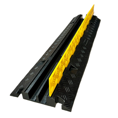 Protector Cable Piso 2 Canales 12 Toneladas Ton para Cable Yellow Jacket SIS-PC-2 Azpro