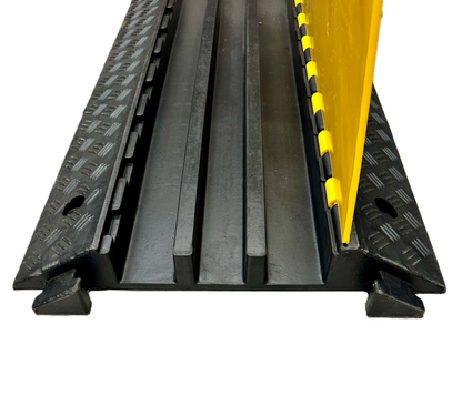 Protector Cable Piso 3 Canales 9 Toneladas Ton para Cable Yellow Jacket SIS-PC-3 Azpro