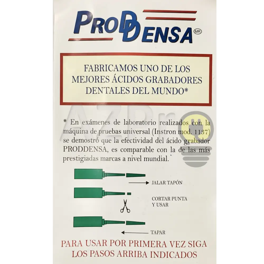 Acido Grabador En Gel 12 Gramos Proddensa Economía E Industria > Productos Médicos Equipo Médico