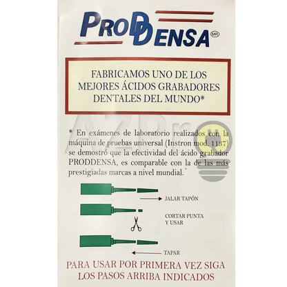 Acido Grabador En Gel 12 Gramos Proddensa Economía E Industria > Productos Médicos Equipo Médico