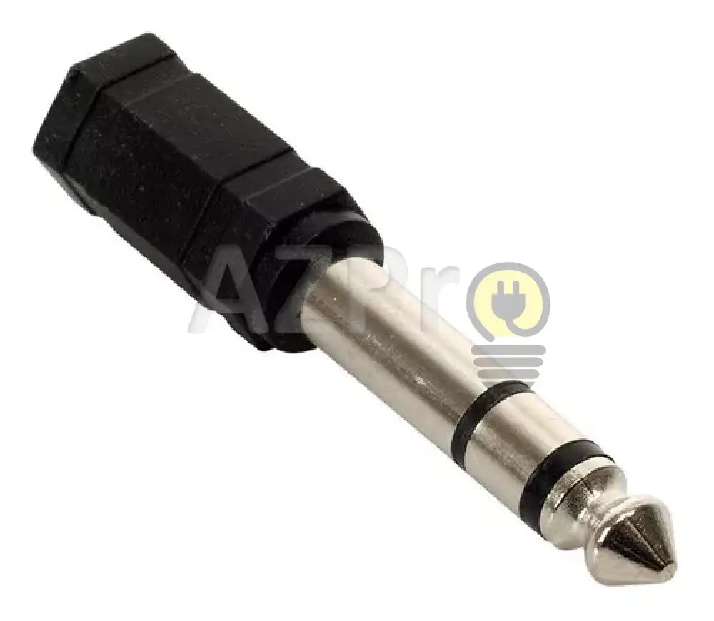 Adaptador Jack Hembra 3.5Mm A Plug 6.3Mm Estereo Steren Electrónica > Audio Equipos Para Escenario