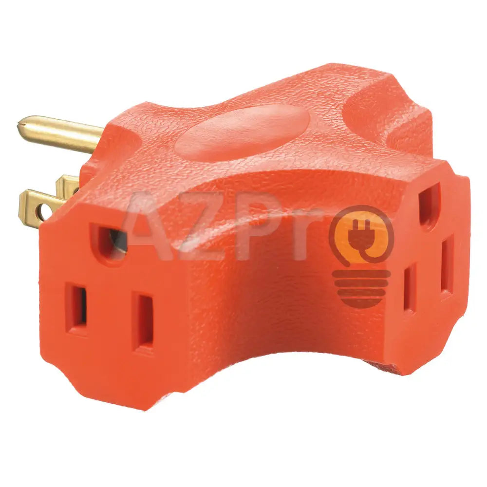 Adaptador Uso Rudo Multicontacto Triple Aterrizado 15A 125V Hubbell Electrónica > Audio Equipos