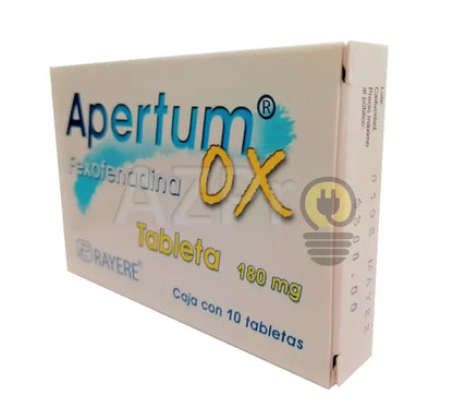 Apertum Fexofenadina 10 Tabletas 180Mg Tratamiento Alergias Rayere Economía E Industria > Productos