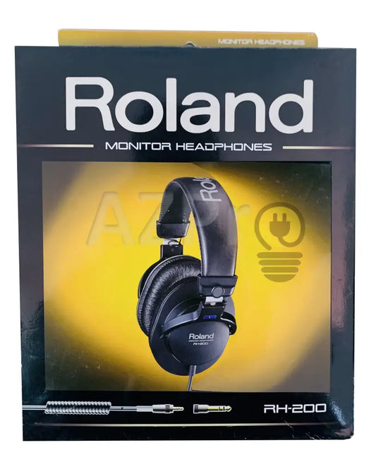 Audifonos Comodos De Monitoreo Pro Cable 3 Mt Rh-200 Roland Electrónica > Audio Equipos Para
