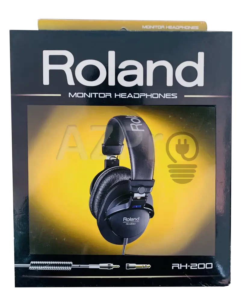 Audifonos Comodos De Monitoreo Pro Cable 3 Mt Rh-200 Roland Electrónica > Audio Equipos Para