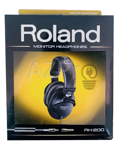 Audifonos Comodos De Monitoreo Pro Cable 3 Mt Rh-200 Roland Electrónica > Audio Equipos Para