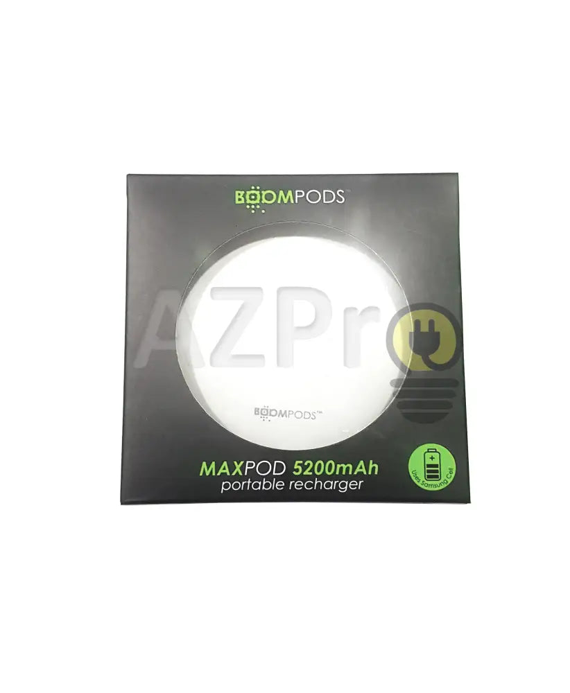 Bateria Externa Portatil Powerbank 5200Mah Boompods Electrónica > Audio Equipos Para Escenario