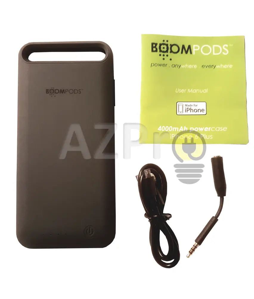 Bateria Funda Powercase 4000Mah Iphone 6 Plus Boompods Electrónica > Audio Equipos Para Escenario