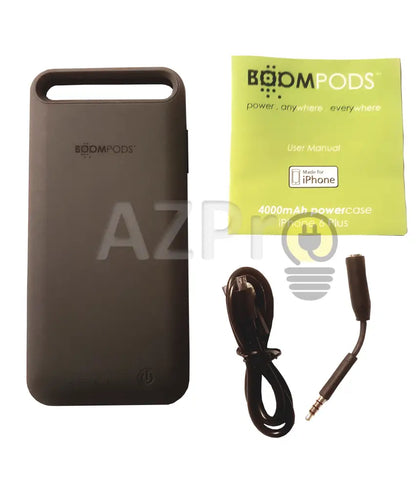Bateria Funda Powercase 4000Mah Iphone 6 Plus Boompods Electrónica > Audio Equipos Para Escenario