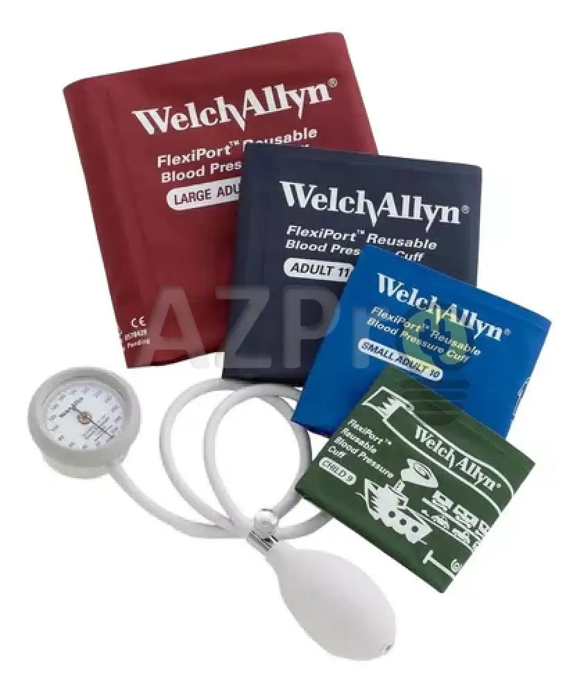 Baumanometro Con 4 Brazaletes Durashock Welch Allyn Economía E Industria > Productos Médicos Equipo