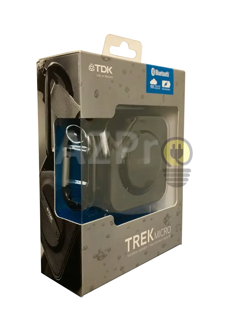 Bocina Tdk Trek Micro A12 Bluetooth Recargable 8Hrs Ip64 Electrónica > Audio Equipos Para Escenario