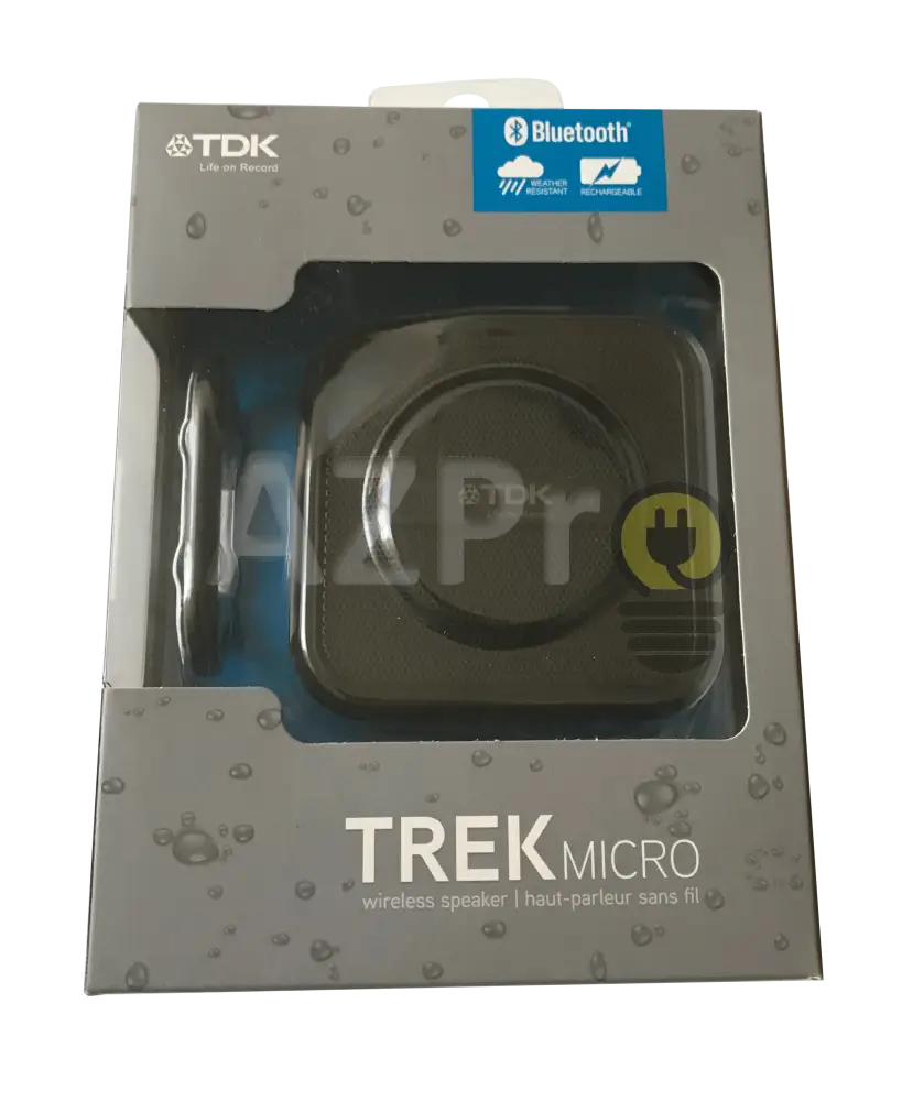 Bocina Tdk Trek Micro A12 Bluetooth Recargable 8Hrs Ip64 Electrónica > Audio Equipos Para Escenario