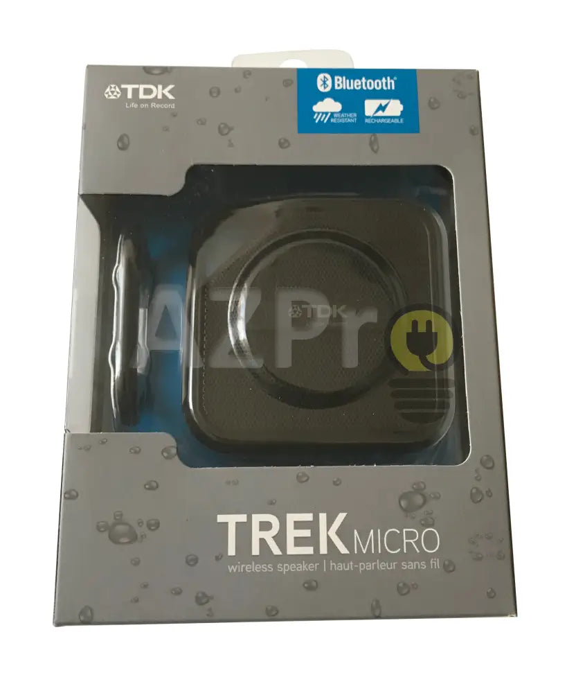 Bocina Tdk Trek Micro A12 Bluetooth Recargable 8Hrs Ip64 Electrónica > Audio Equipos Para Escenario