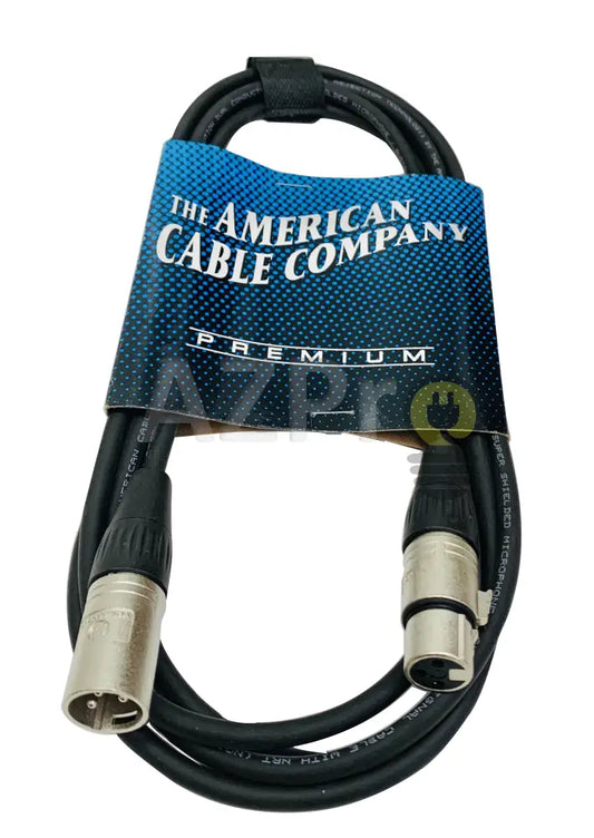 Cable De Microfono Xlr A 3Mt 10Pies M2-10 American Electrónica > Audio Equipos Para Escenario