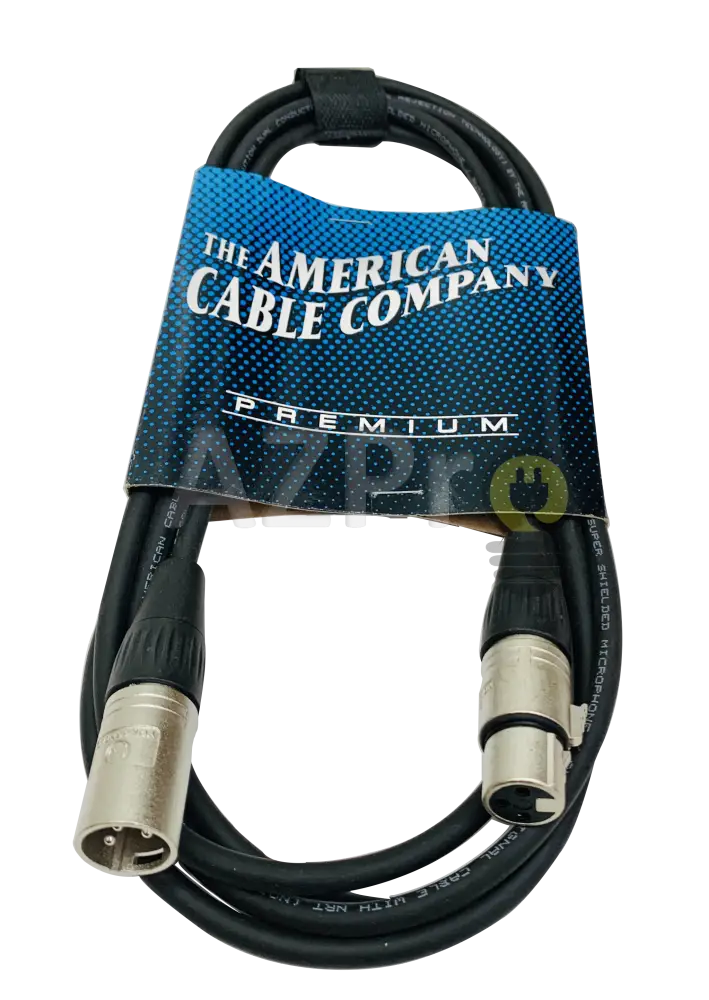 Cable De Microfono Xlr A 3Mt 10Pies M2-10 American Electrónica > Audio Equipos Para Escenario