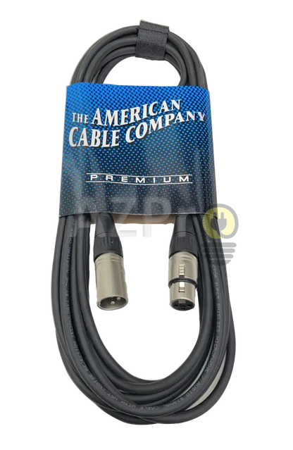 Cable De Microfono Xlr A 6Mt 20Pies M2-20 American Electrónica > Audio Equipos Para Escenario