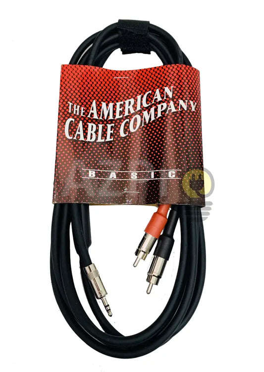 Cable Divisor Plug 3.5 A 2 Rca 3Mt 10P Yp2Rc American Electrónica > Audio Equipos Para Escenario