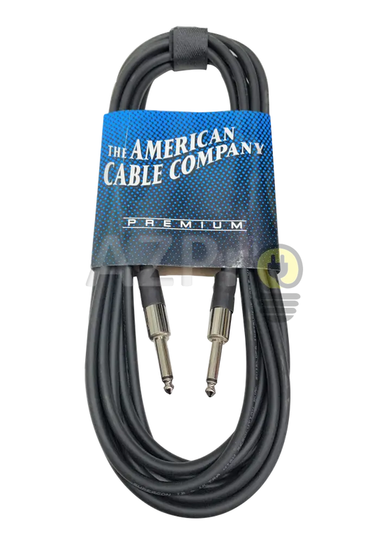 Cable Plug 6.3 Ts A 6Mt 20P Ibs American Electrónica > Audio Equipos Para Escenario