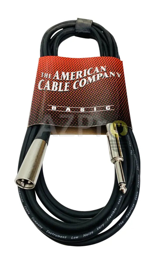 Cable Snake Xlr M A Plug 6.3 Ts 6Mt 20 Pies American Electrónica > Audio Equipos Para Escenario