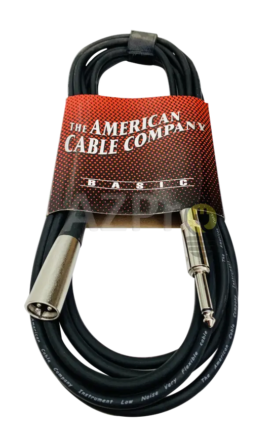 Cable Snake Xlr M A Plug 6.3 Ts 6Mt 20 Pies American Electrónica > Audio Equipos Para Escenario