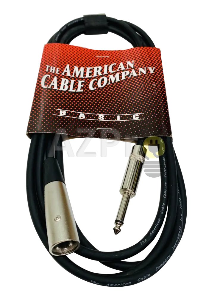 Cable Snake Xlr Macho-Plug 6.3 Ts 3Mt Xmis-Pm American Electrónica > Audio Equipos Para Escenario