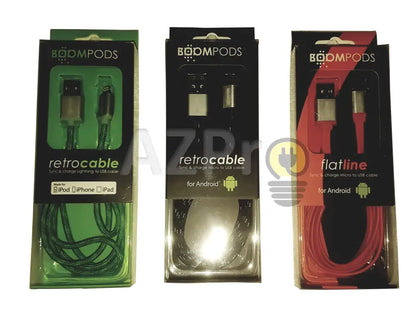 Cable Usb Cargador Android 1 Metro Boompods Electrónica > Audio Equipos Para Escenario