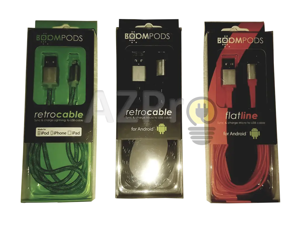 Cable Usb Cargador Android 1 Metro Boompods Electrónica > Audio Equipos Para Escenario